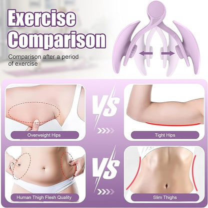 4-in-1 Thigh Master Pro - Thigh, Arm, Hip & Core Toning Device for Women