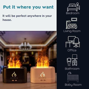 Flame Aroma Diffuser – LA-0630-1 🔥