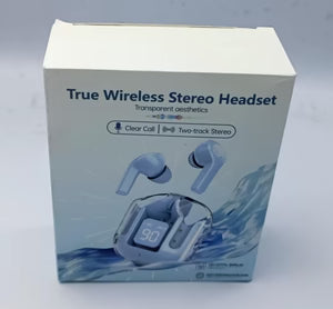 T6 Crystal Wireless Earphones – سماعات لاسلكية بتقنية البلوتوث 🎧✨